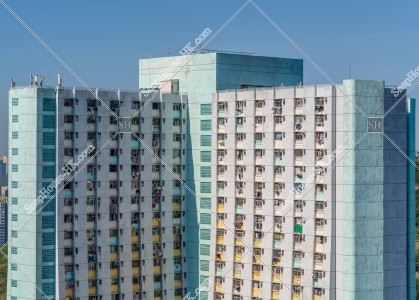 觀塘 公共住宅 順安邨の住宅マンション