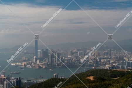 九龍半島のスカイラインビュー その②