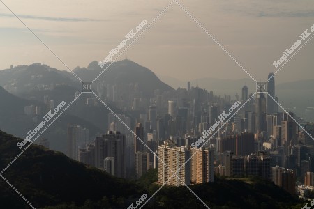 香港島のスカイラインビュー その②