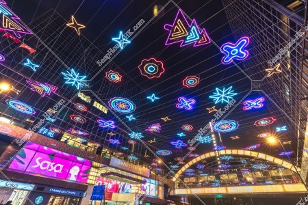 尖沙咀 年末年始のライトアップ その⑥