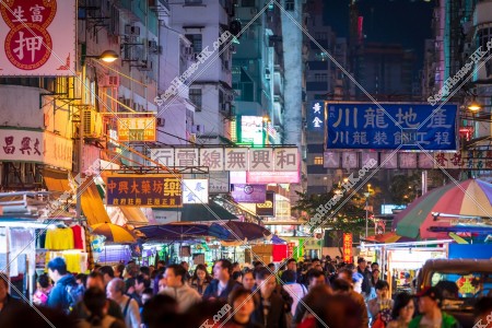 深水埗 古い街並みと露天マーケット その⑲