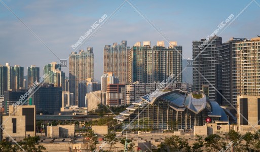 夕方の西九龍駅 その②