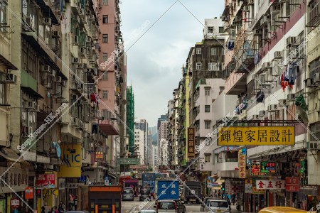 深水埗 古い街並みの風景 その㉔