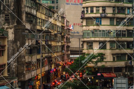 大角咀 古い街並みの風景 その⑭