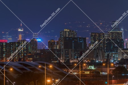 土瓜灣の街の夜景 その③