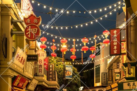 海洋公園 夜のオールド香港（香港老大街） その④