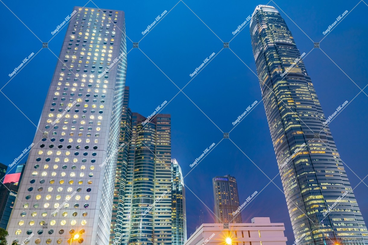 Jardine House and ifc2 at Central