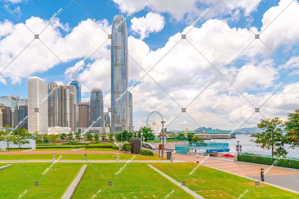 View of high-rise buildings at Central, No.12