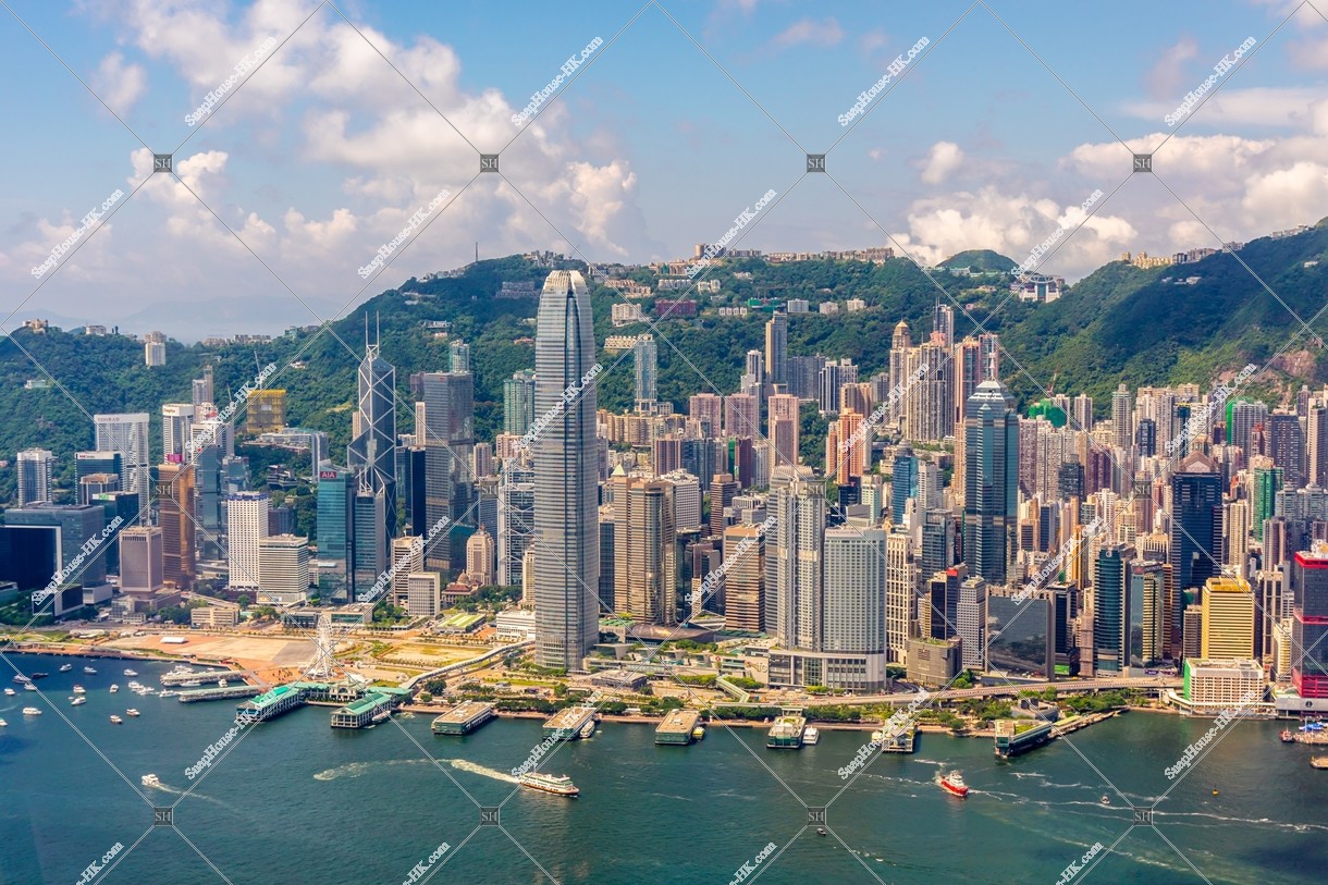 View of high-rise buildings at Central, No.15