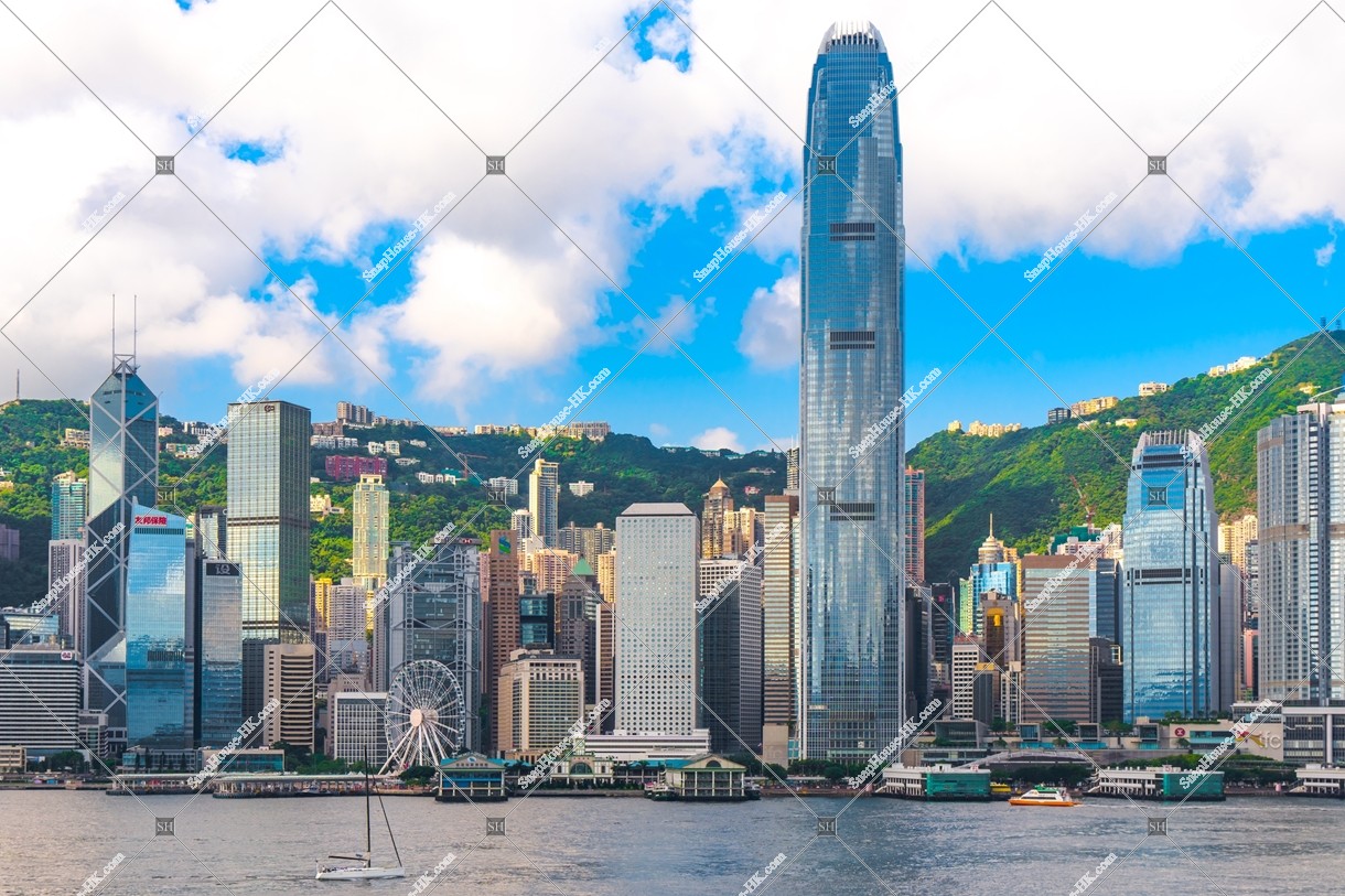 View of high-rise buildings at Central, No.17