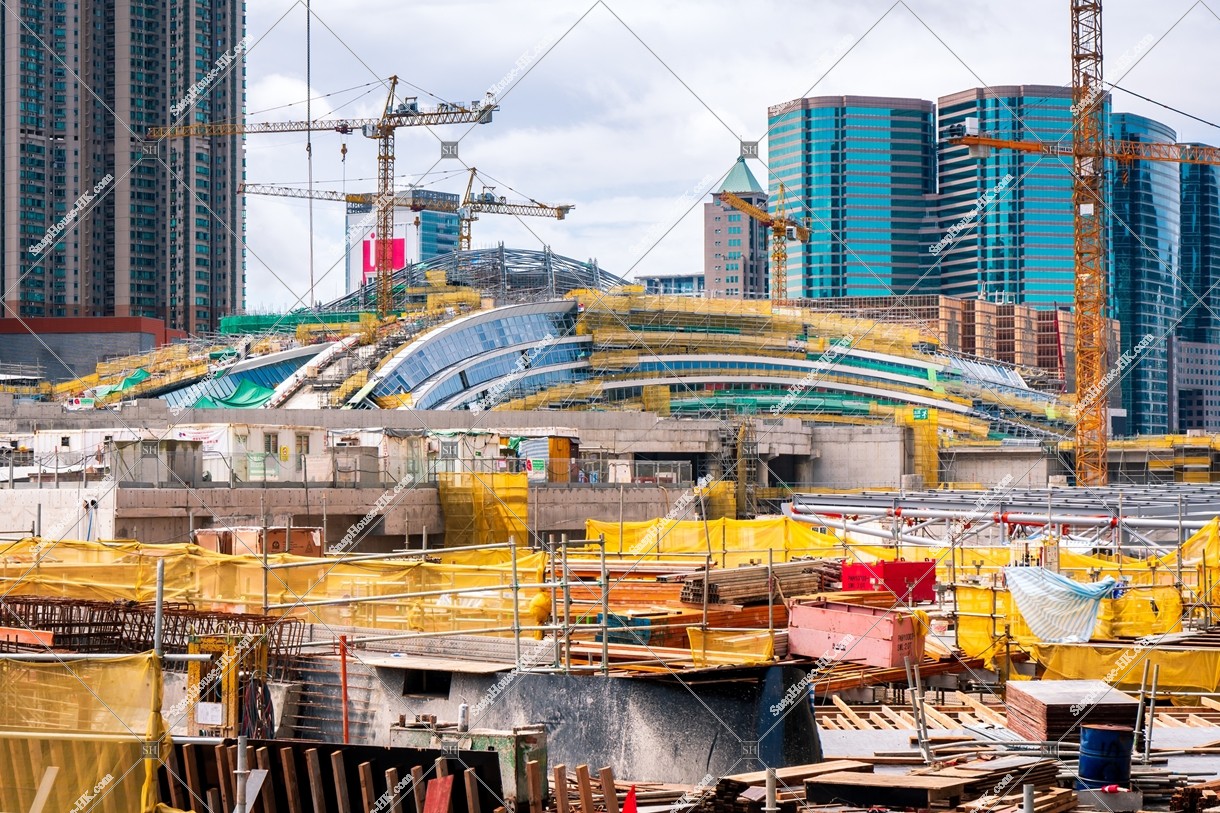 West Kowloon Station under contruction, No.9
