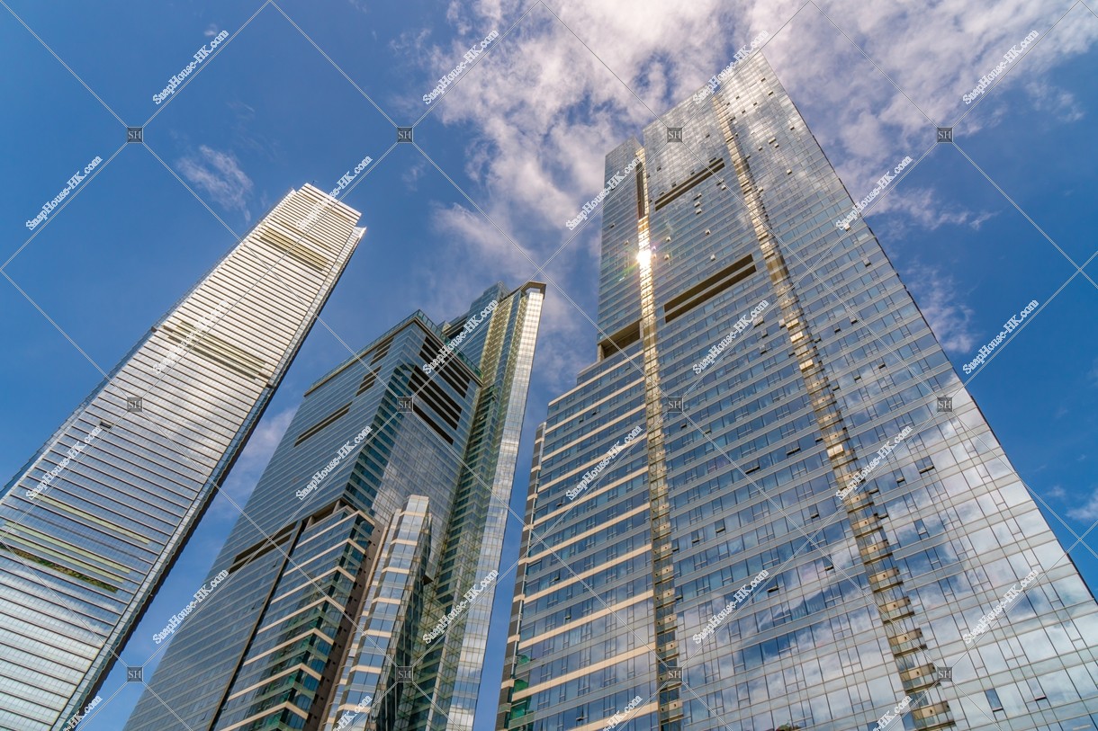 View of high-rise buildings at West Kowloon, No.2