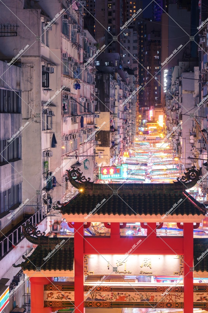 digerir lámpara Alienación View of Temple Street Night Market, Jordan, No.9 | Discover Best Views of Hong  Kong at SnapHouse-HK.com