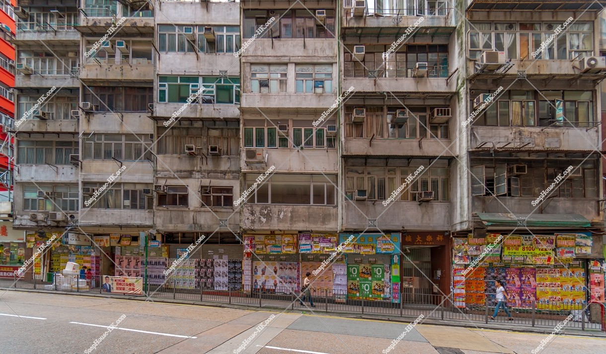 "Cheung Lok Mansion" at Wan Chai Road, No.2