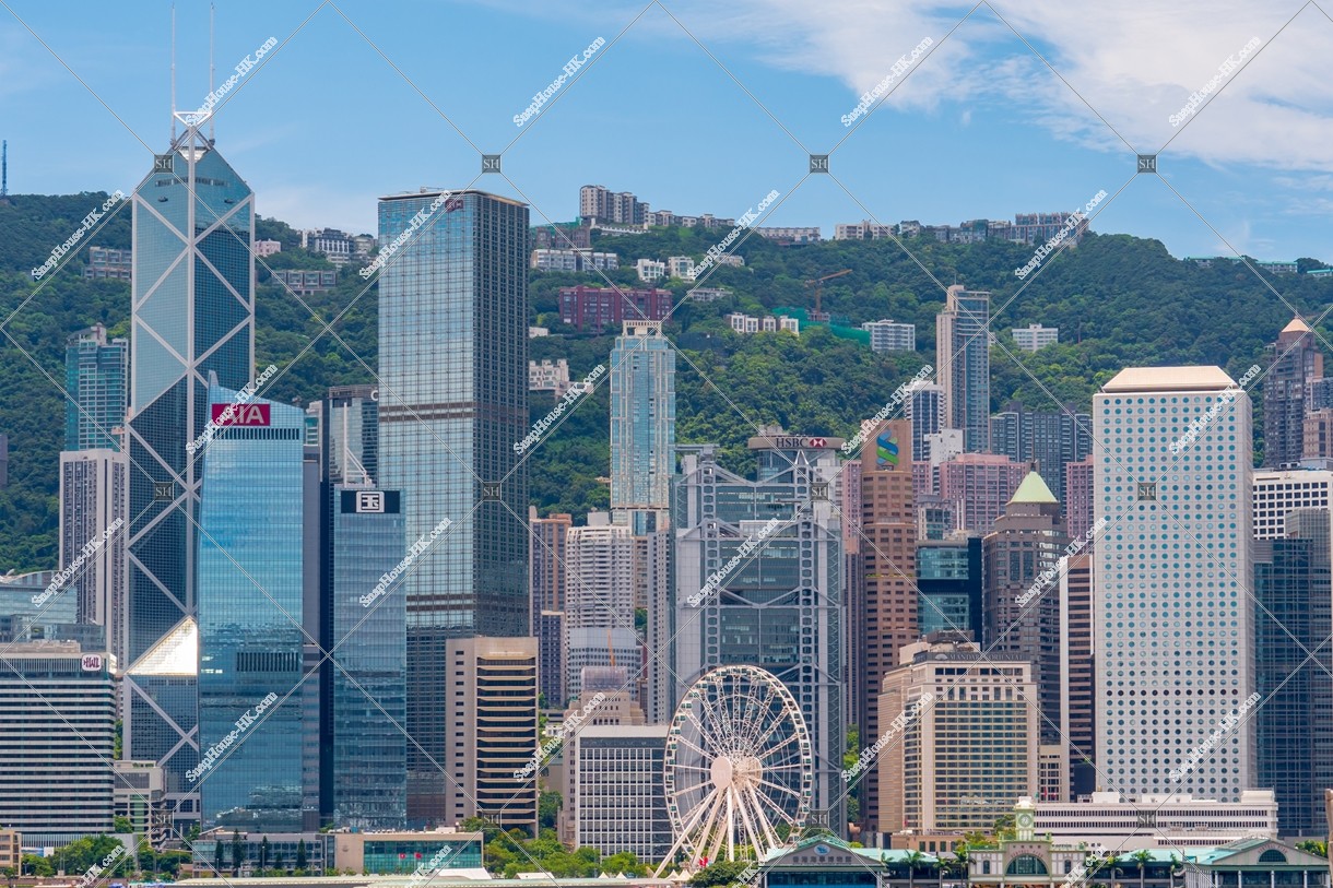 View of high-rise buildings at Central, No.18