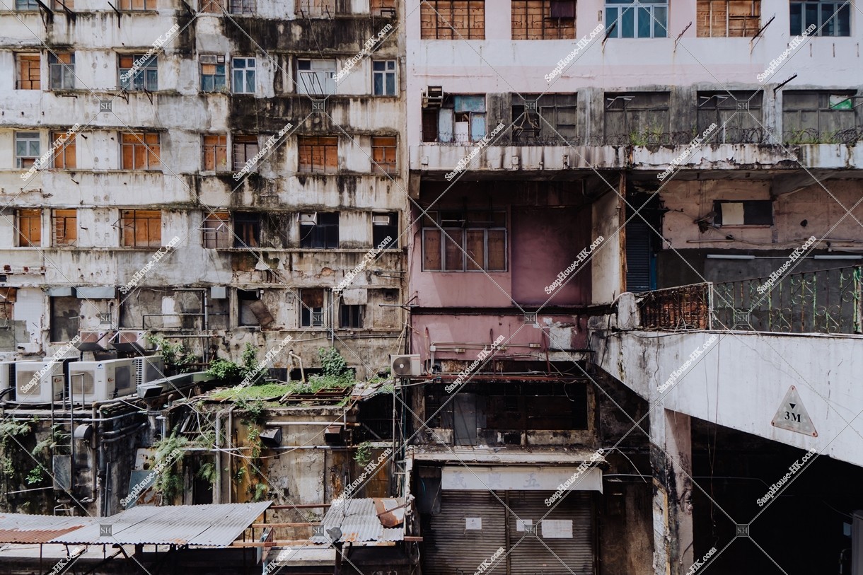 The old building in Yue Man Square at Kwun Tong, No.1