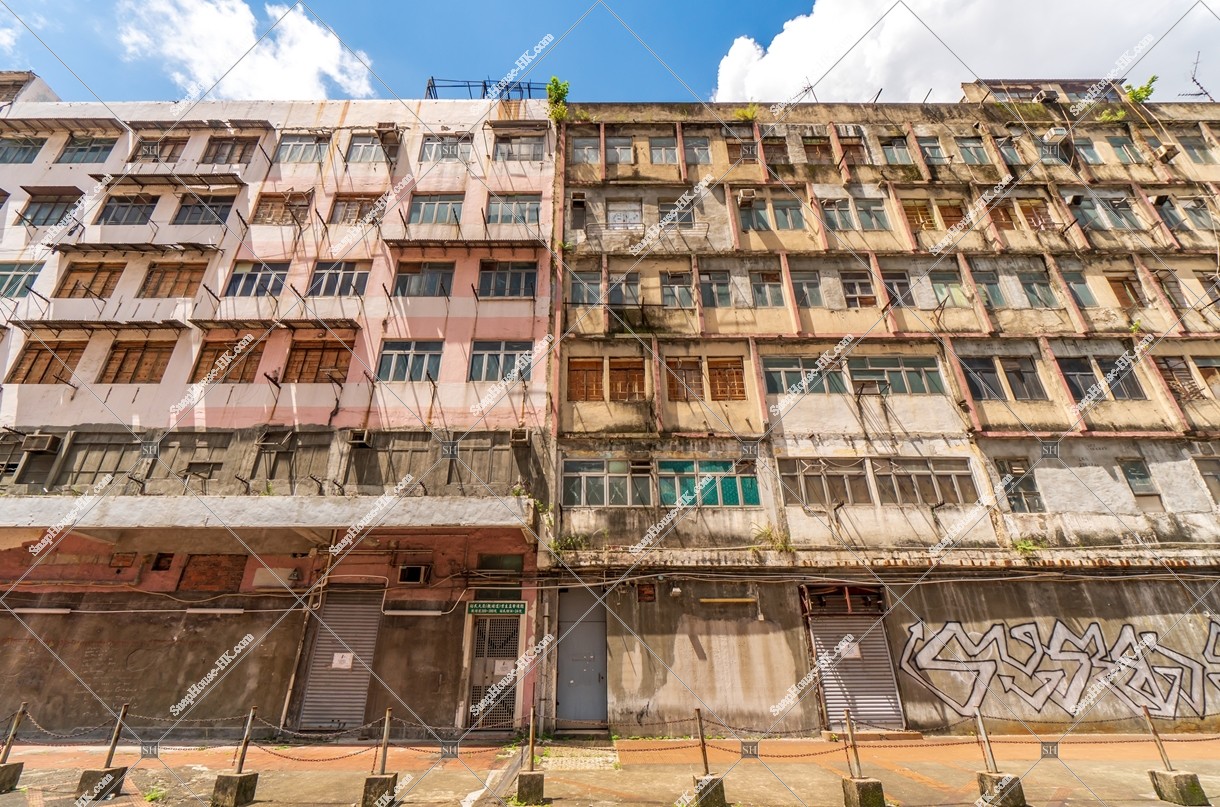 The old building in Yue Man Square at Kwun Tong, No.4