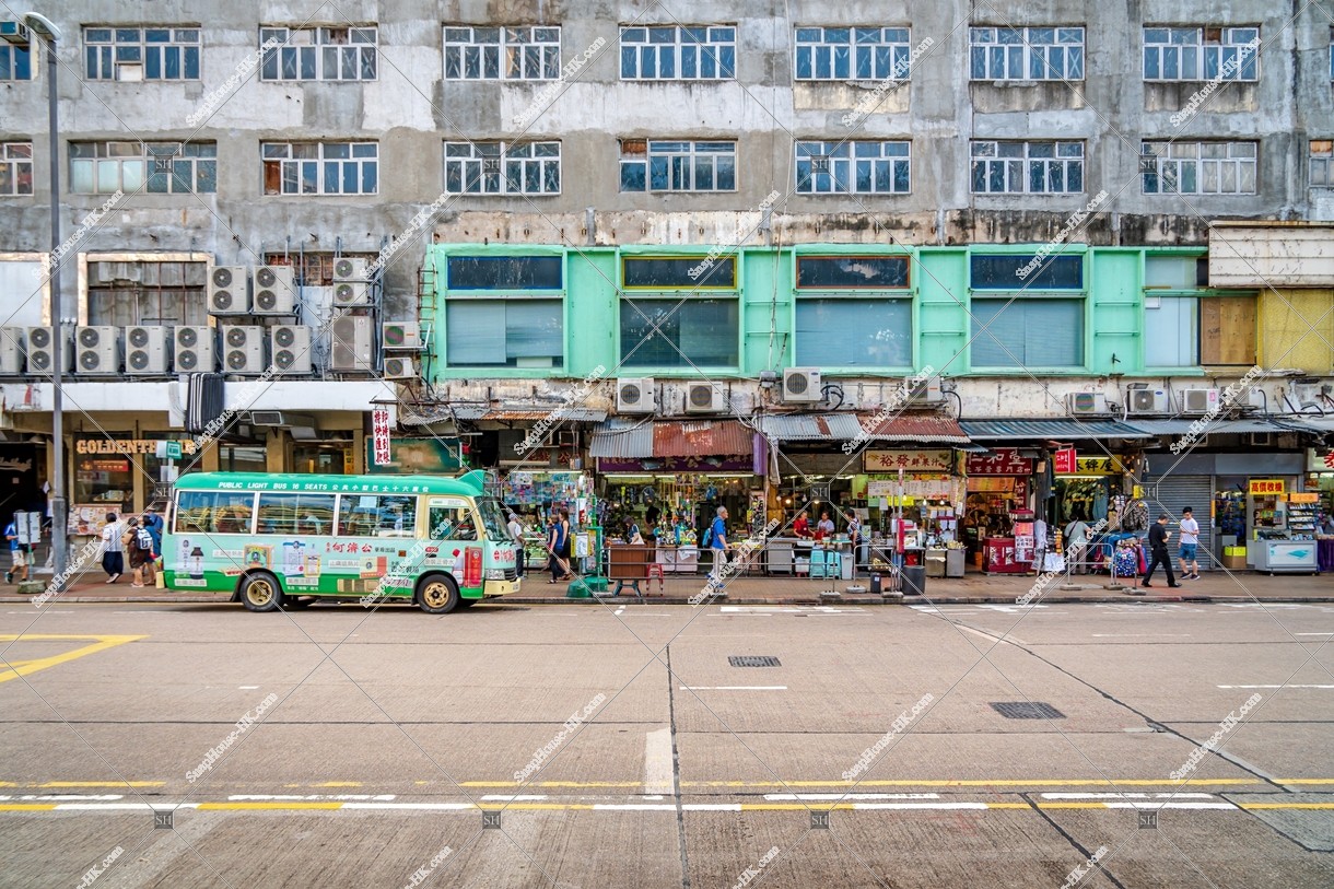 Street view of Yue Man Square at Kwun Tong, No.3