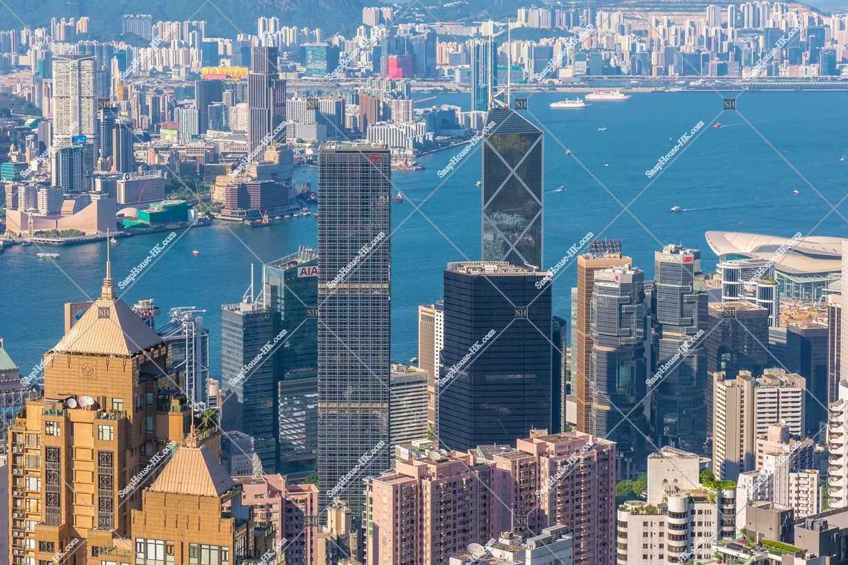 View of Hong Kong from The Peak, No.9