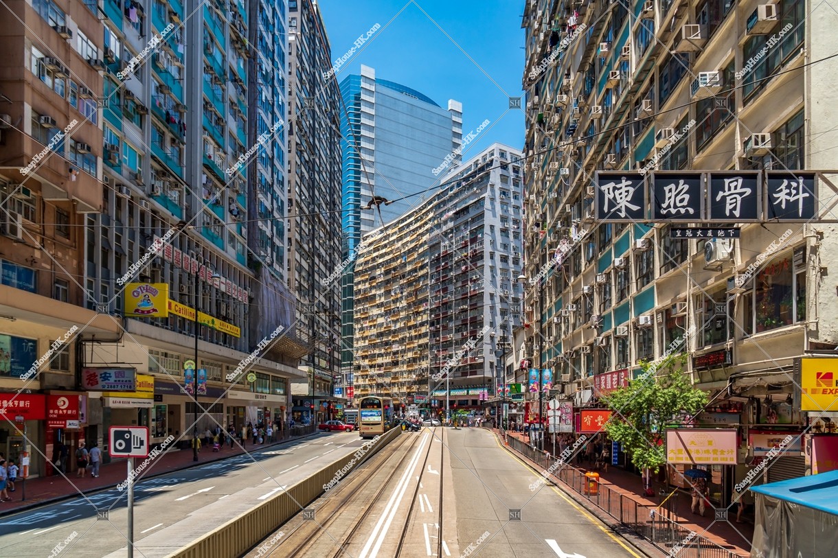 Street view of North Point, No.5