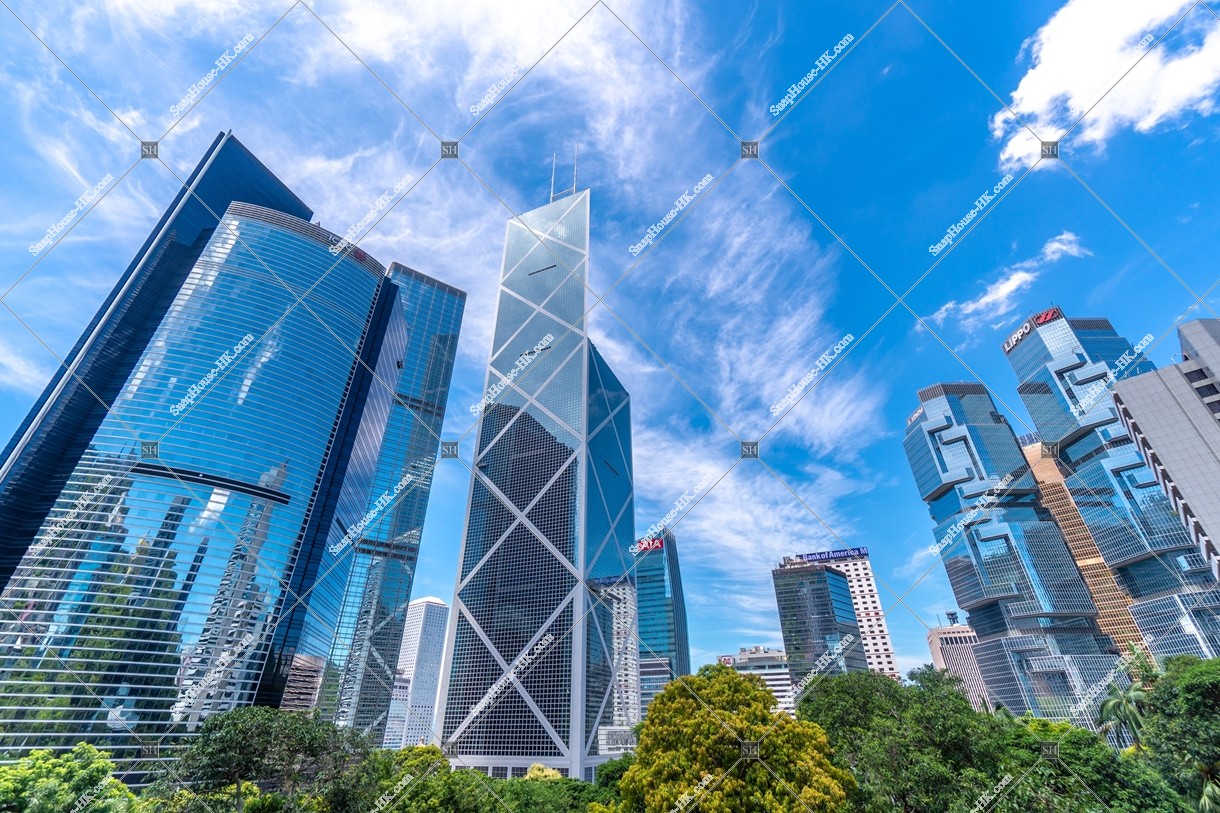 View of high-rise buildings at Central, No.29