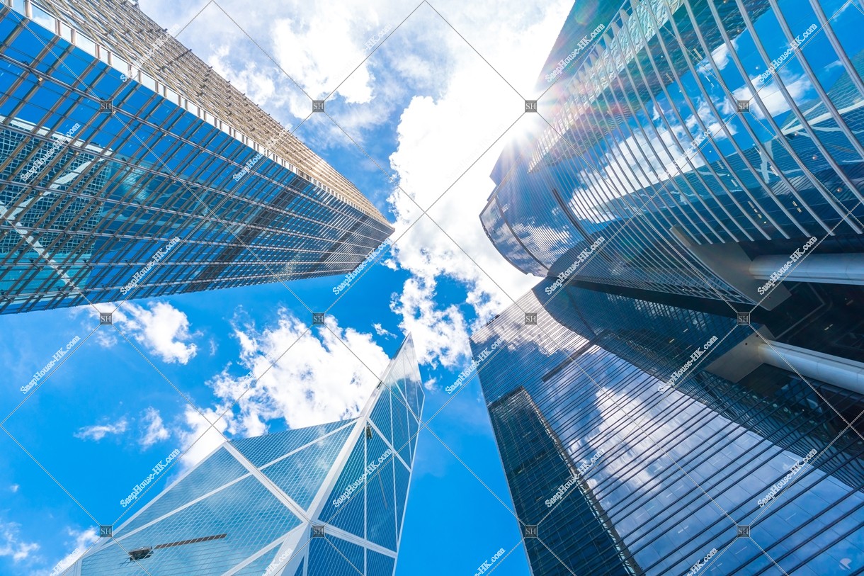 Three Garden Road, Bank of China Tower and Cheung Kong Center at Central