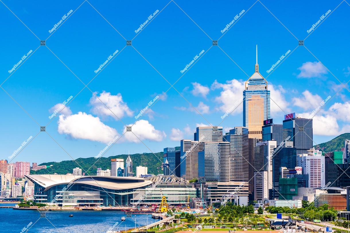 View of high-rise buildings at Wan Chai, No.10