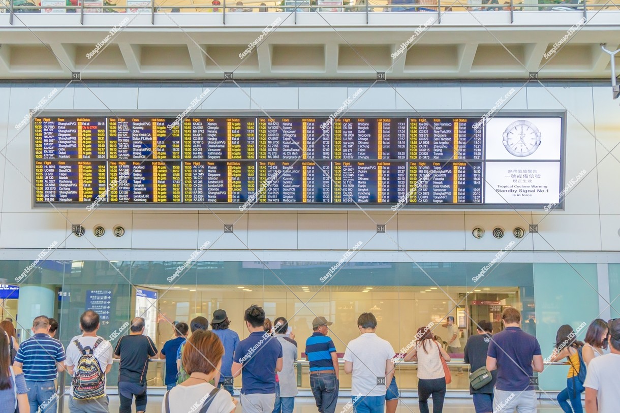 Arrivals Hall at Hong Kong International Airport Terminal 1, No.2