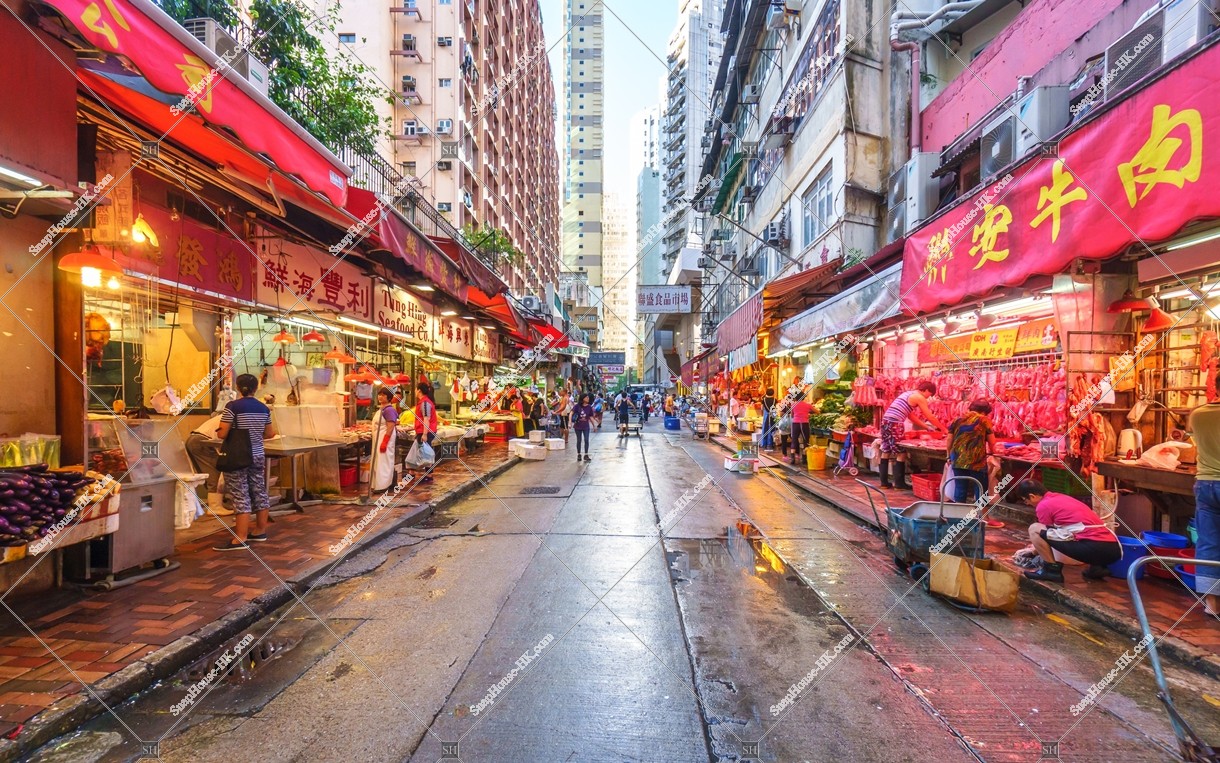 Market at Wan Chai, No.3