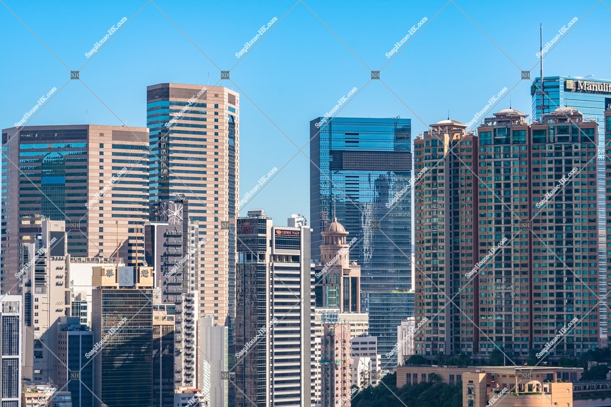 View of  the high-rise buildings of Causeway Bay, No.2