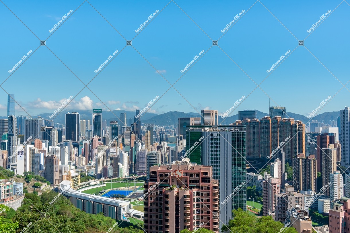 Cityscape of Happy Valley and Causeway Bay, No.3