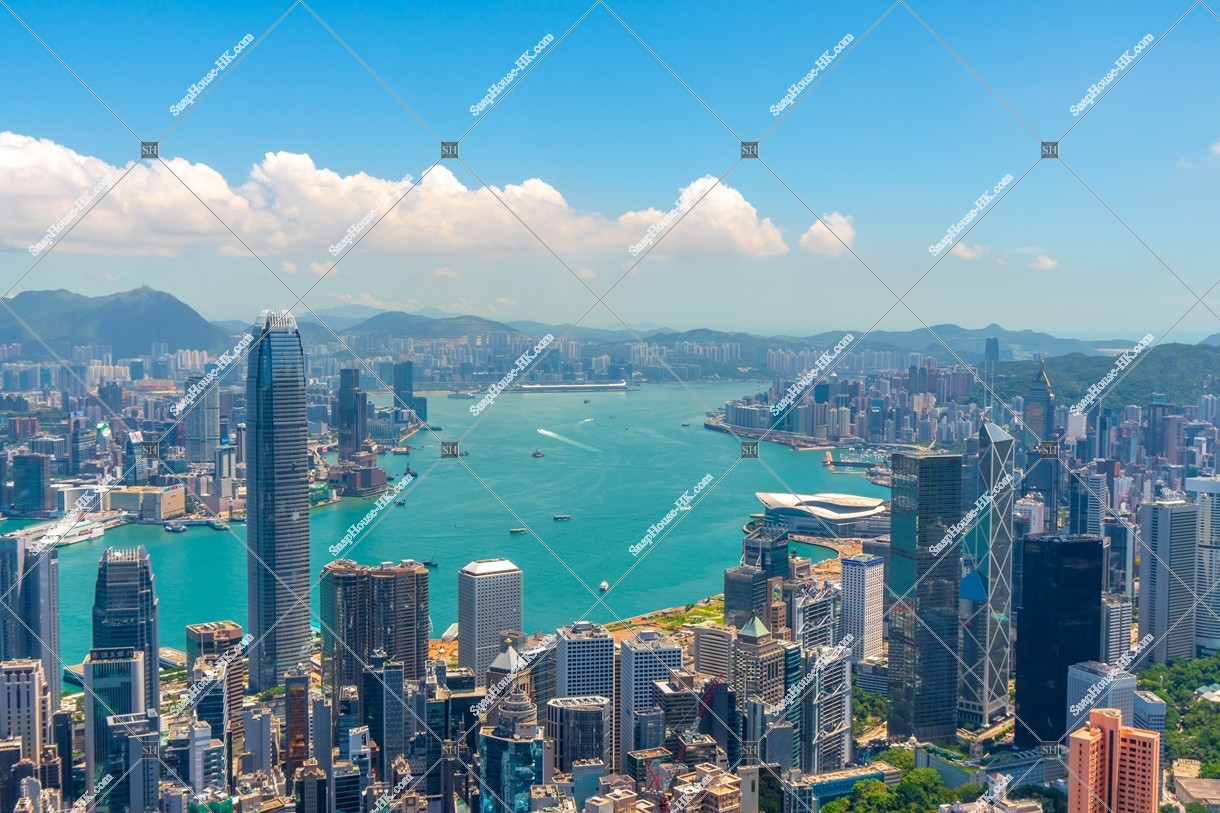 View of Hong Kong from The Peak, No.18