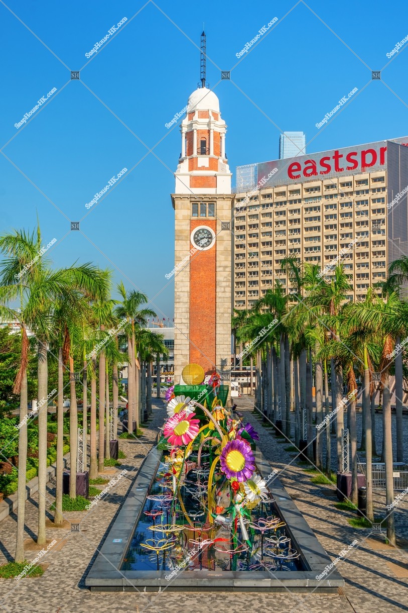 Hong Kong Clock Tower in the morining at Tsim Sha Tsui, No.1