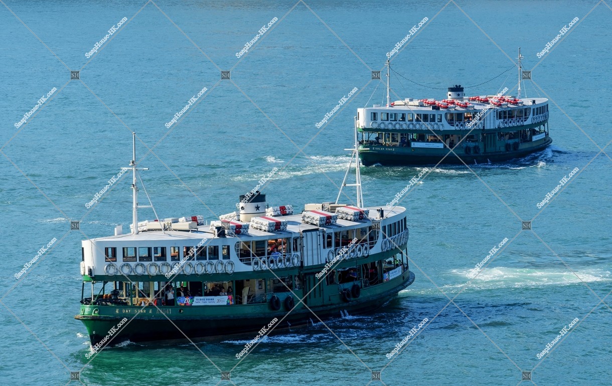 Star Ferry in the morning, No.7