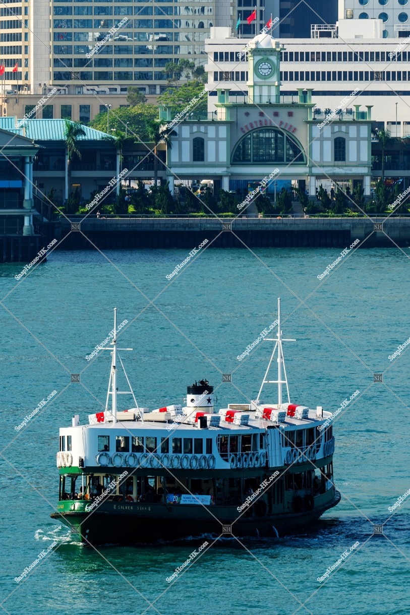 Central Ferry Piers and Star Ferry in the morning, No.2