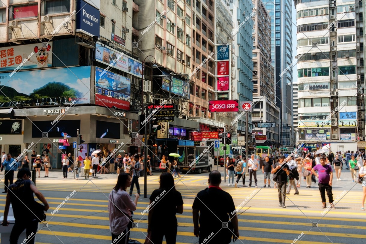 Street view of Tsim Sha Tsui, No.1