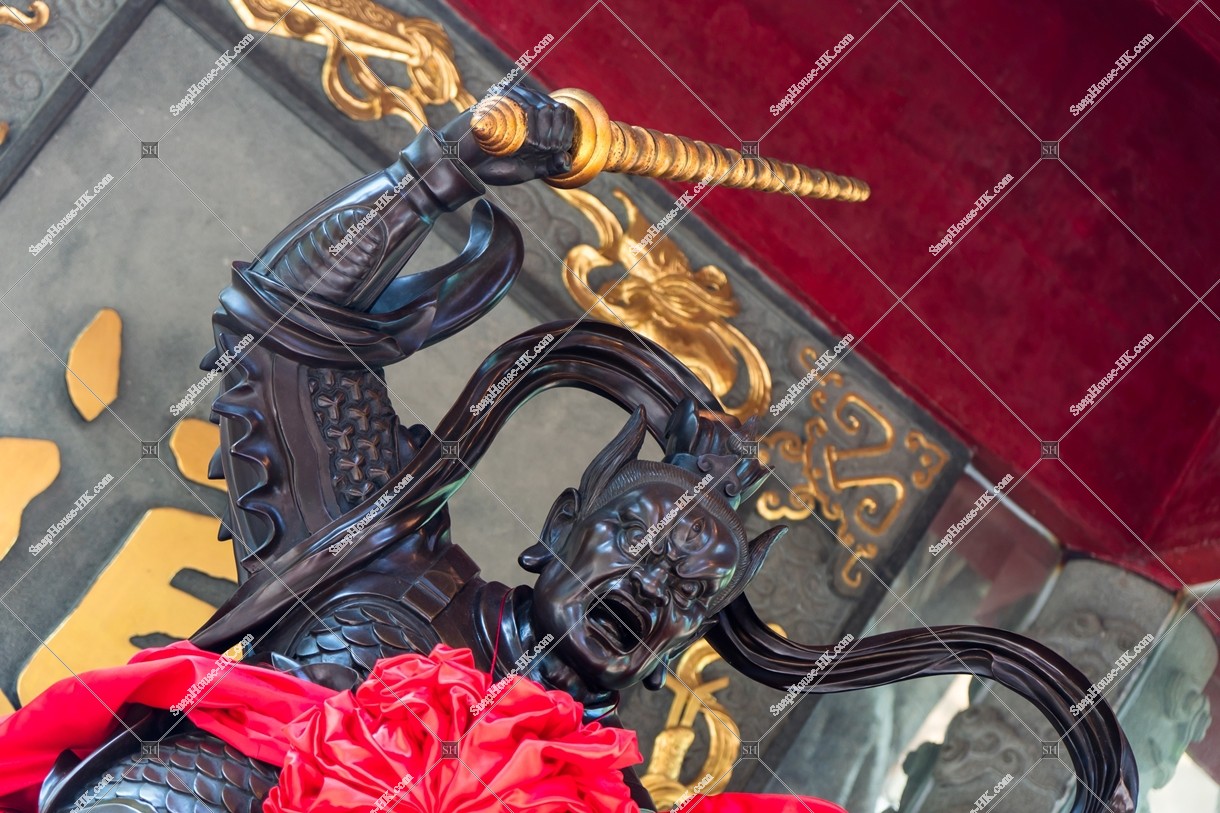 Wang Ling-guan Shrine(王靈官殿) at Wong Tai Sin Temple