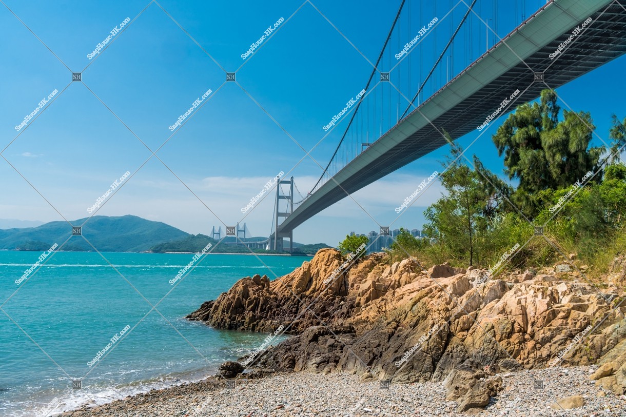 Tsing Ma Bridge with Ma Wan Channel, No.2