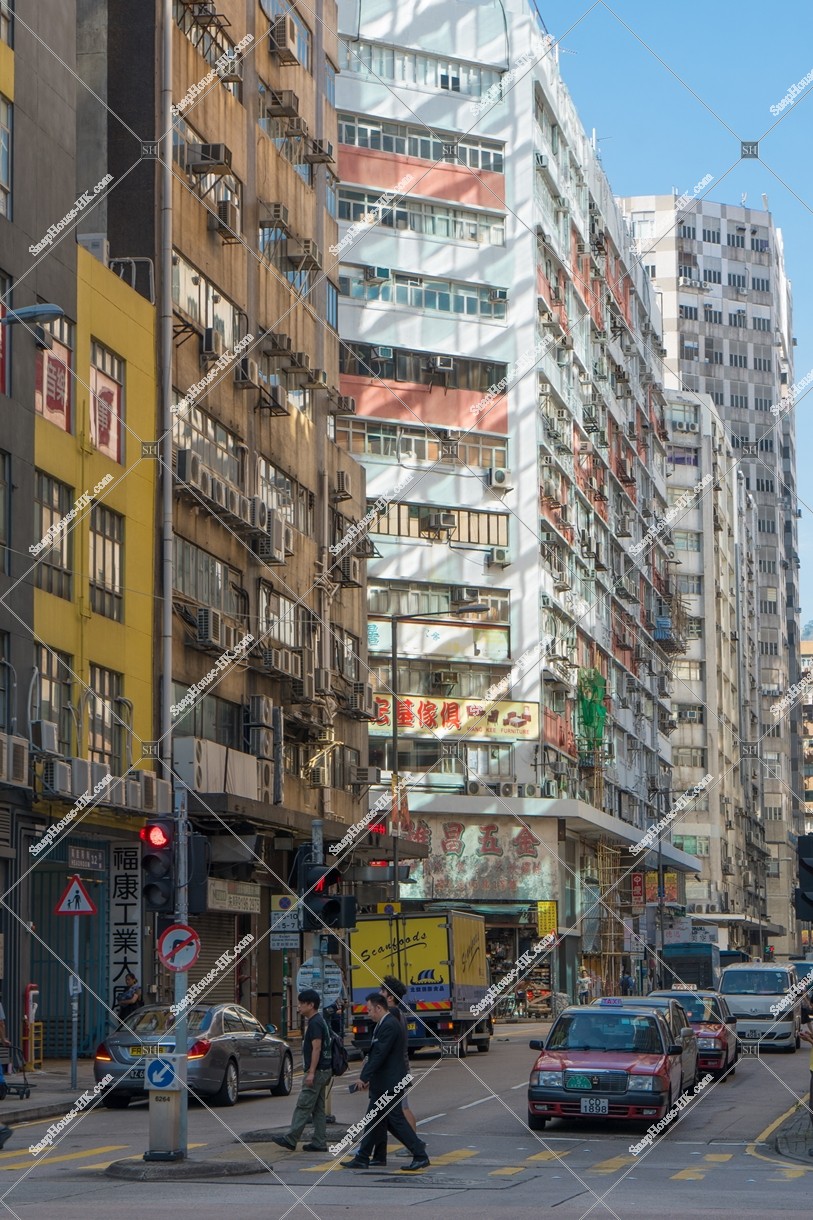 Street view of Kowloon Bay