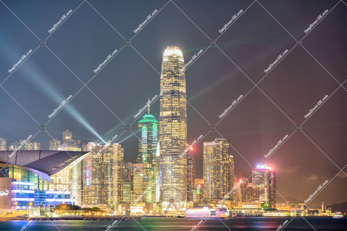 Symphony of Lights, the laser show in Central