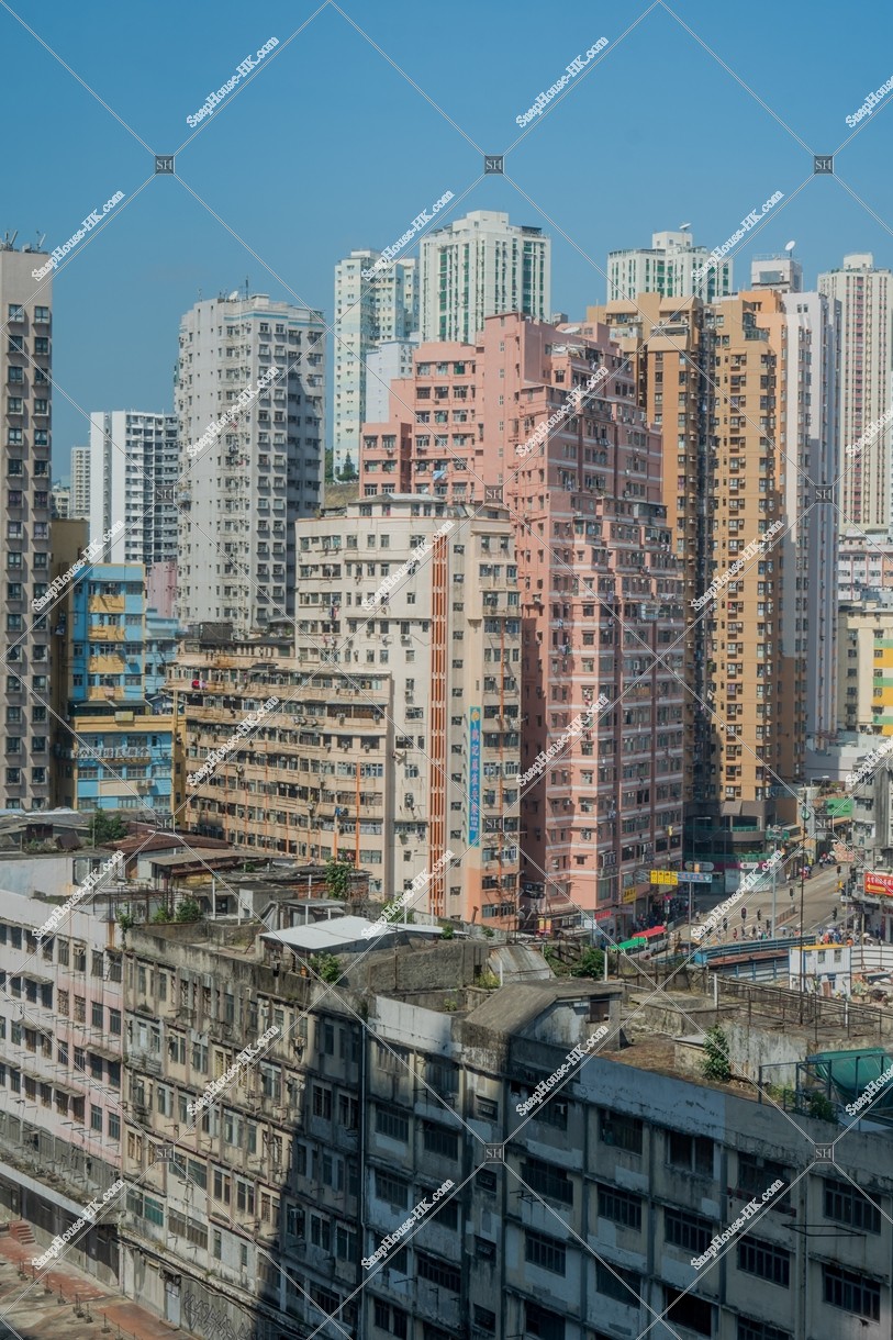 View of north east direction at Kwun Tong [portrait]