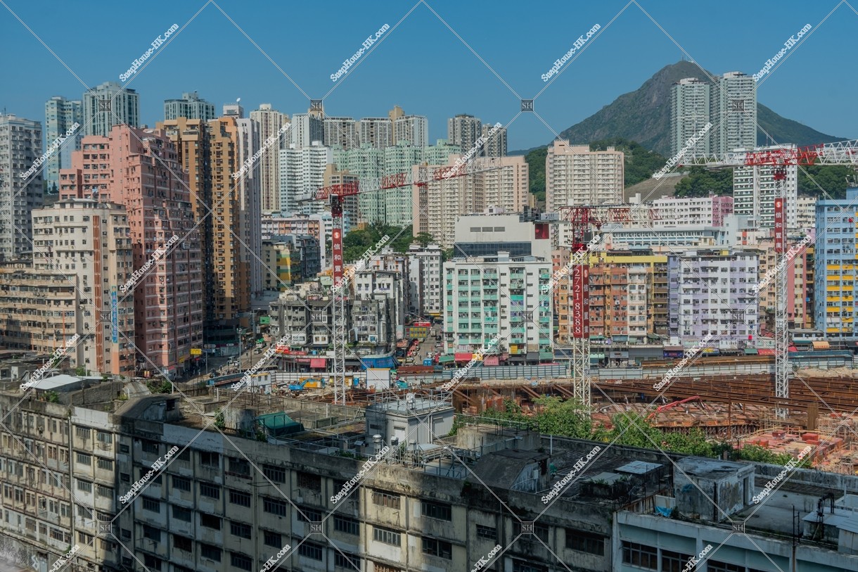 View of north east direction at Kwun Tong [landscape] ④