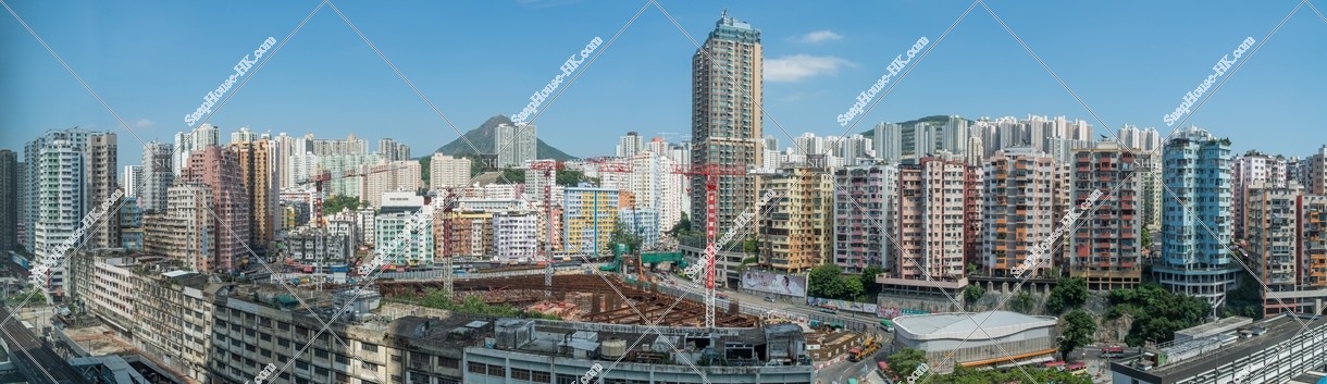 All view in East to North and West direction