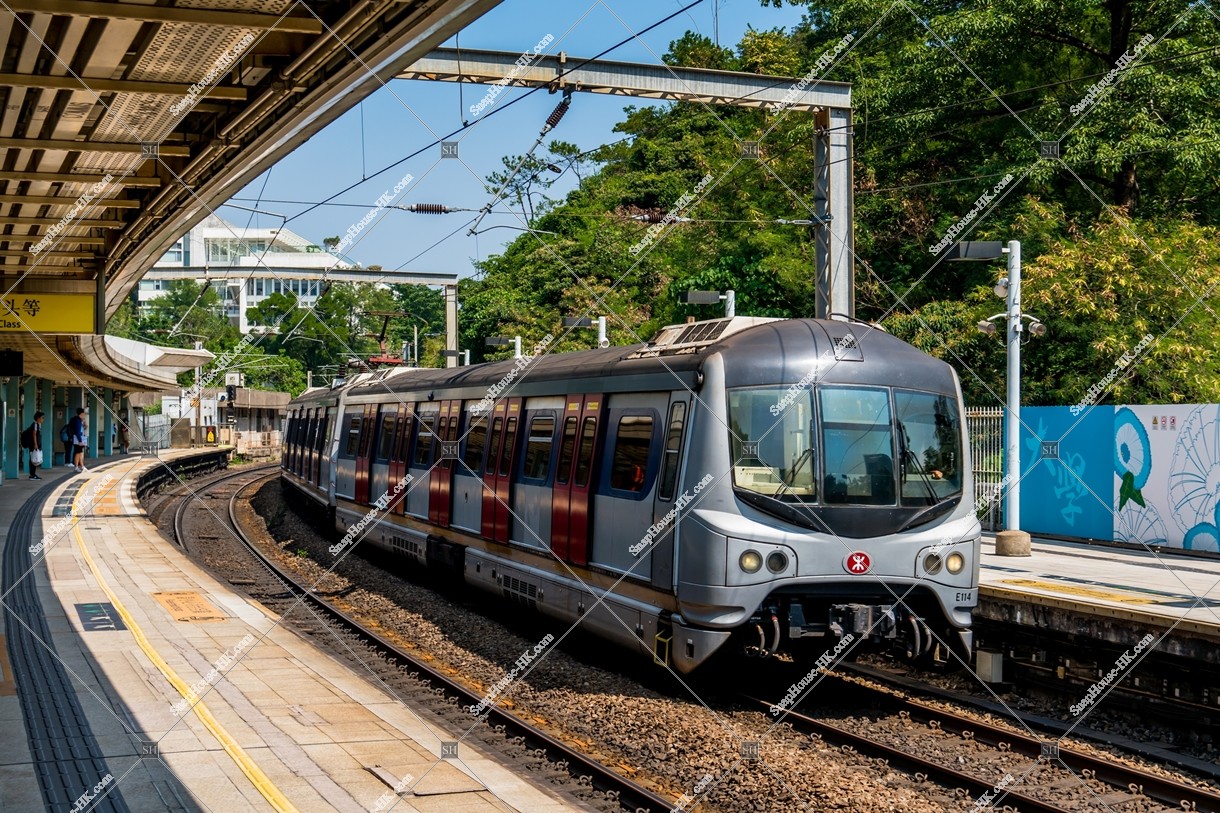 MTR East Rail Line, Train arriving at the opposite platform ②
