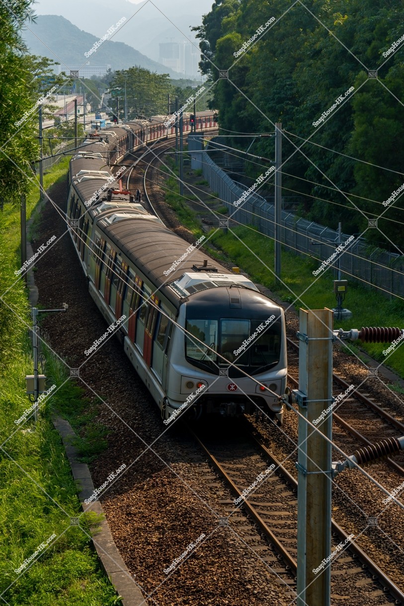 MTR East Rail Line, the train in driving