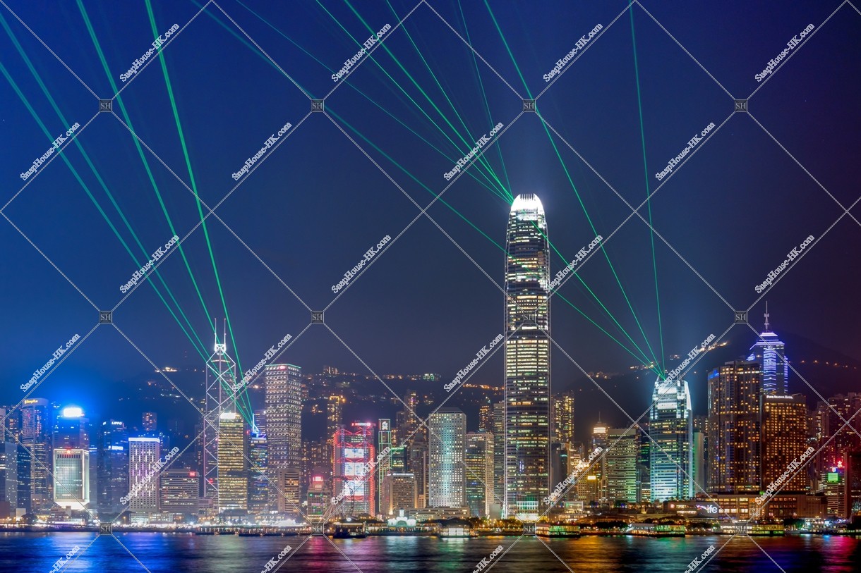 Symphony of Lights in Central area. Four lasers [Landscape]