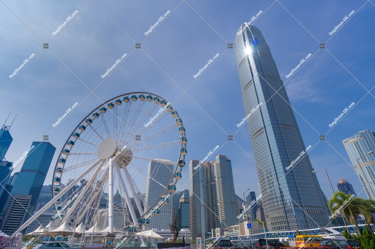 The view of Central at afternoon.