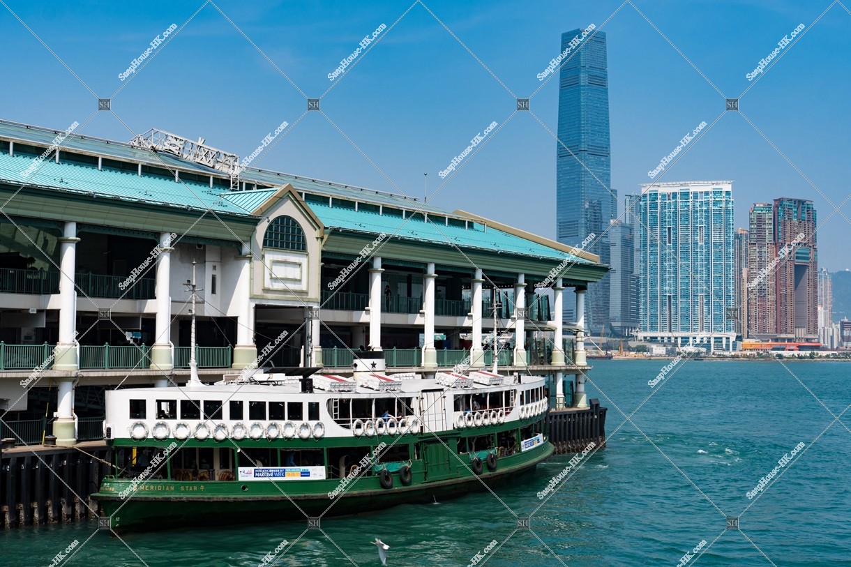 Star Ferry Pier arrived at Star ferry Berth