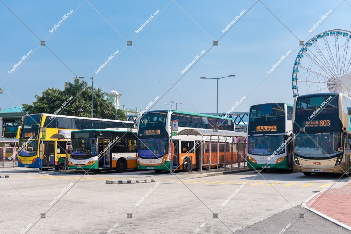 First bus, City bus, KMB bus