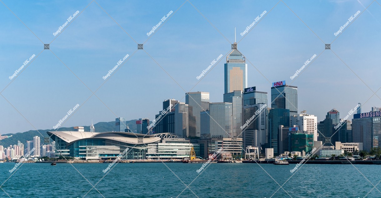 View of high-rise building at Wan Chai